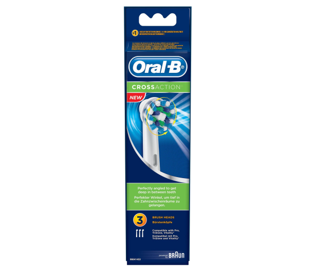 ORAL- B Cross Action EB50 3szt. - 260258 - zdjęcie